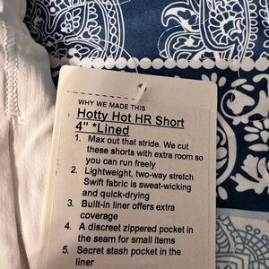 Lululemon Hotty Hot High Rise Shorts Brand New with Tags